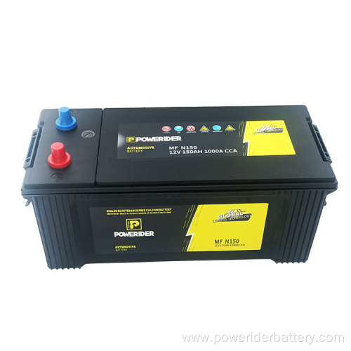 12v 150ah N150 145G51L lead-acid auto starting battery